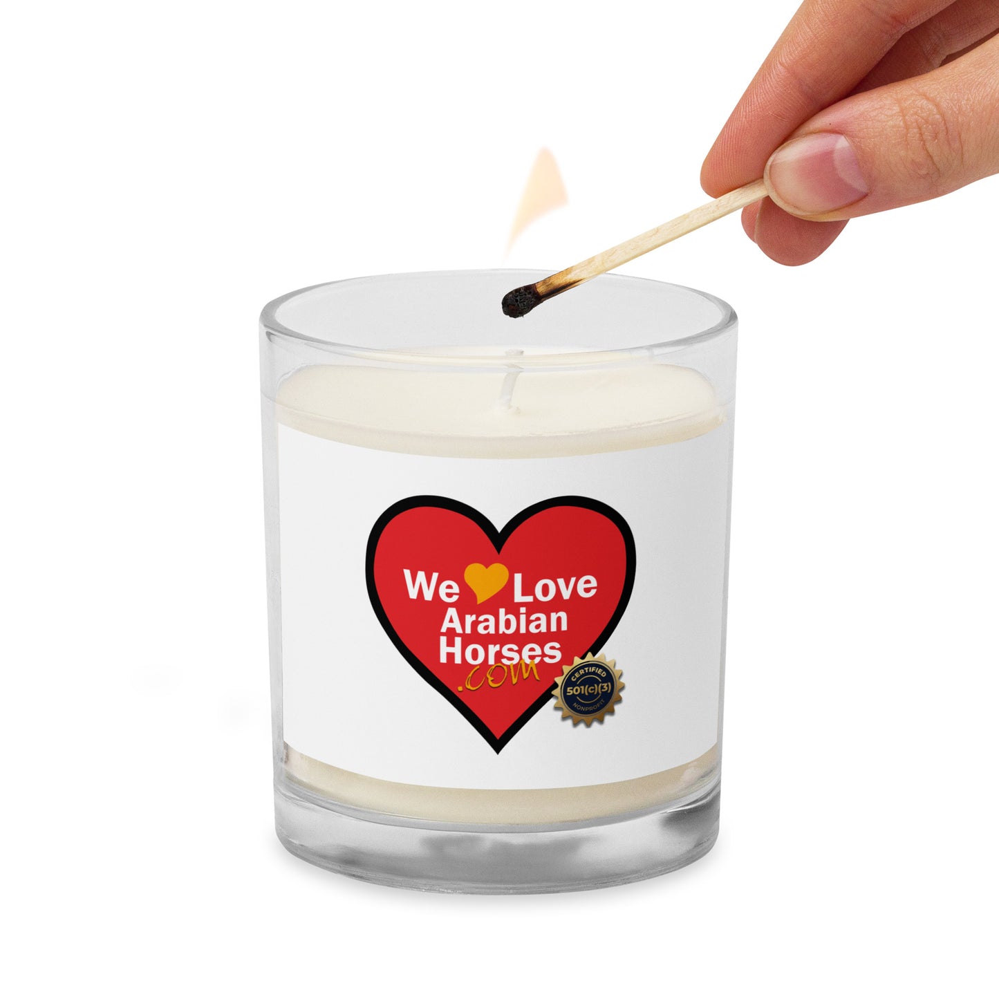 WLAH Candle Glass/Soy