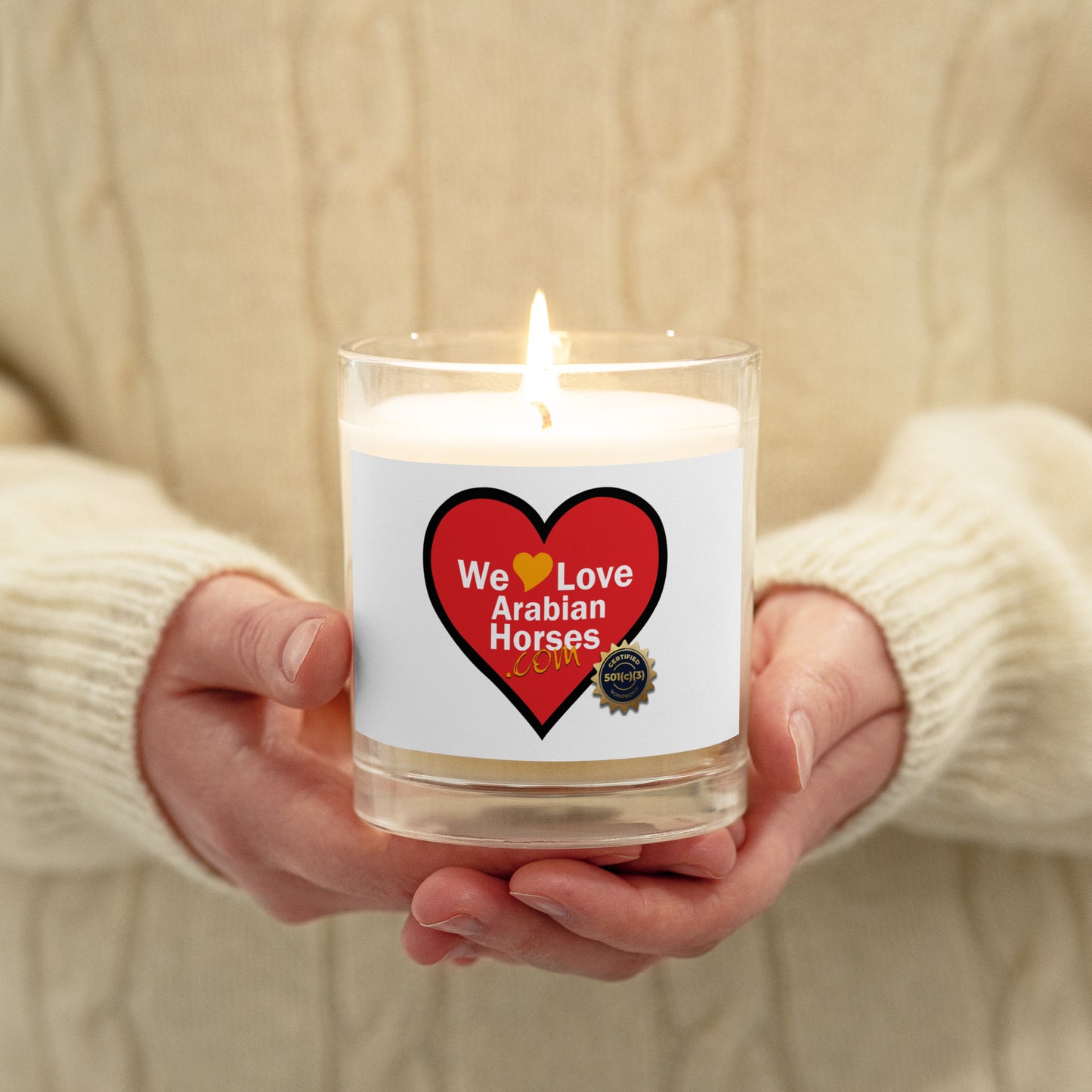 WLAH Candle Glass/Soy