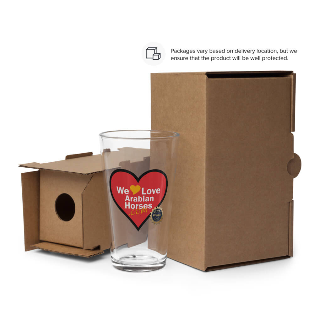 WLAH Shaker Pint Glass