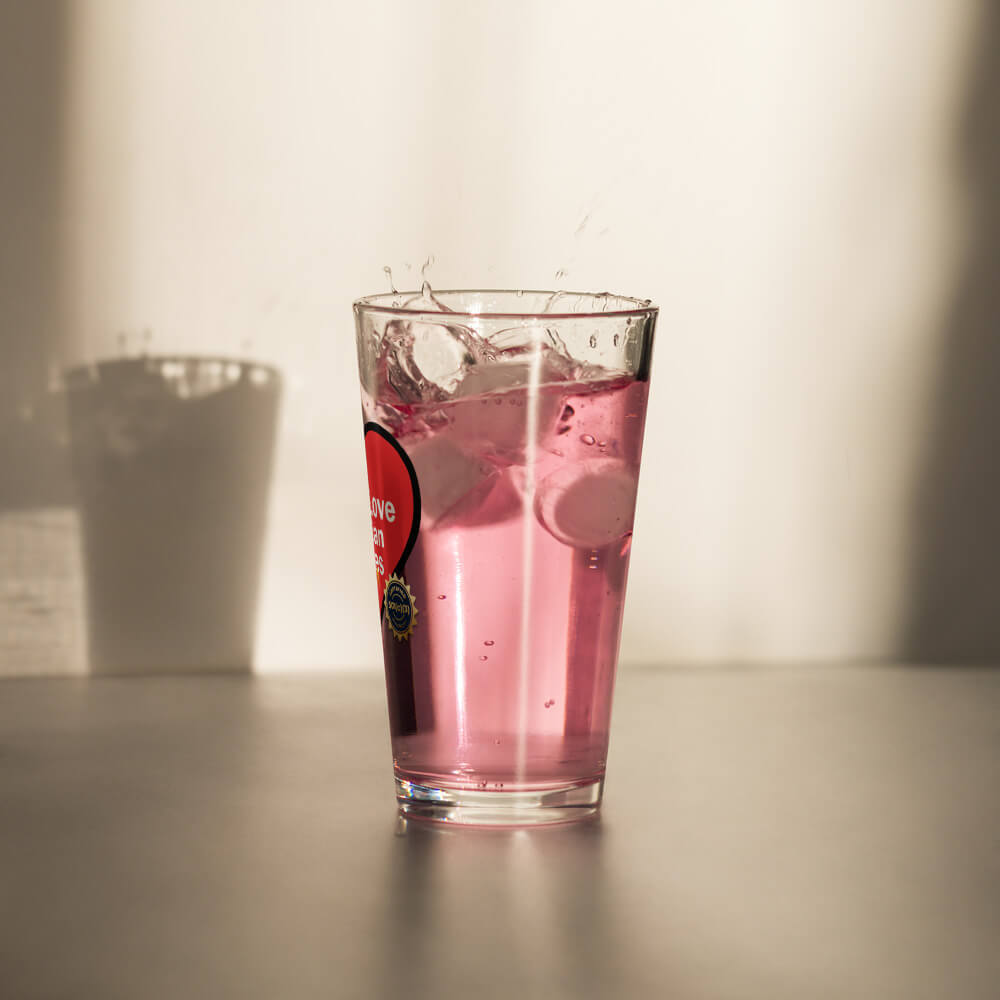 WLAH Shaker Pint Glass
