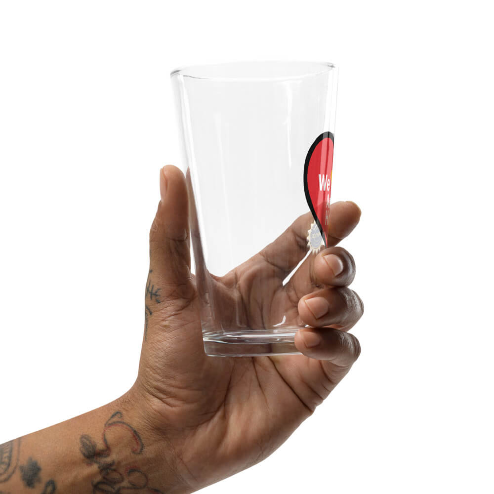 WLAH Shaker Pint Glass