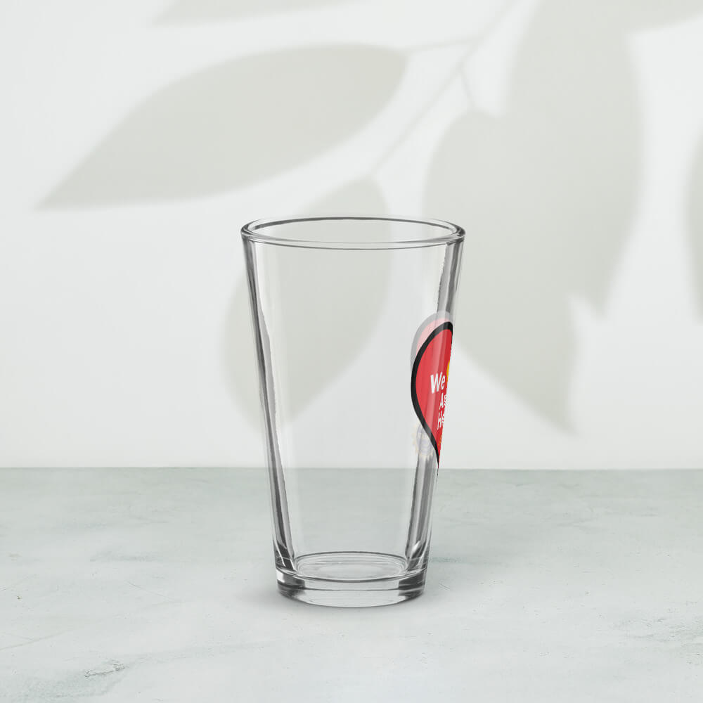 WLAH Shaker Pint Glass