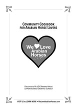 Load image into Gallery viewer, WLAH Arabian Horse Community Cookbook
